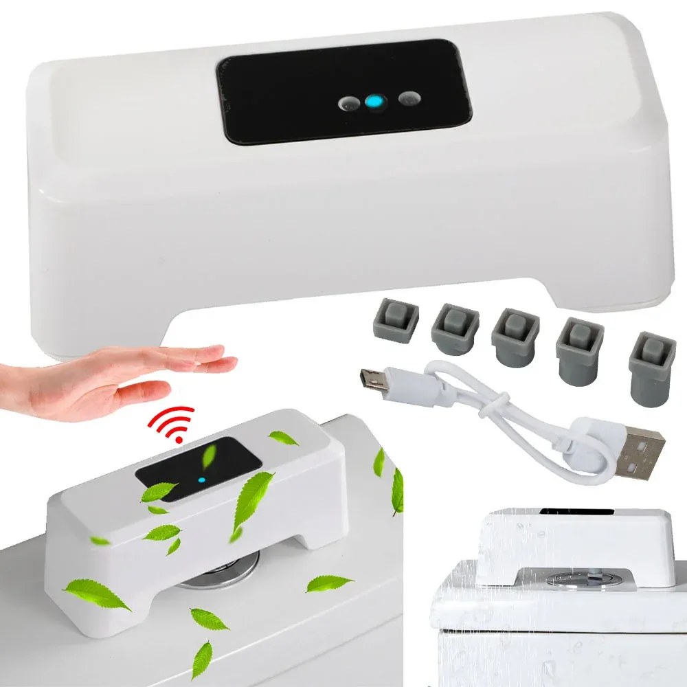 Moderné bezdotykové splachovanie WC s automatickým senzorom pohybu - VERK 27030