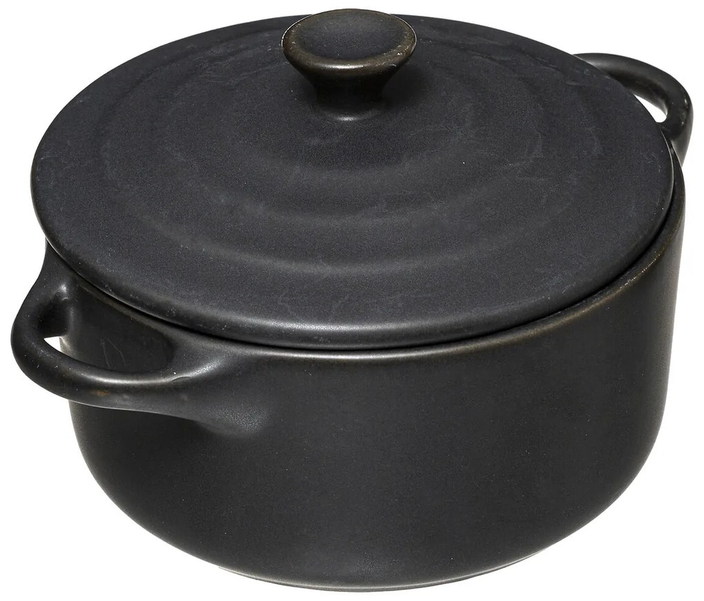 Keramický hrniec Mini Black, (fi) 13 cm