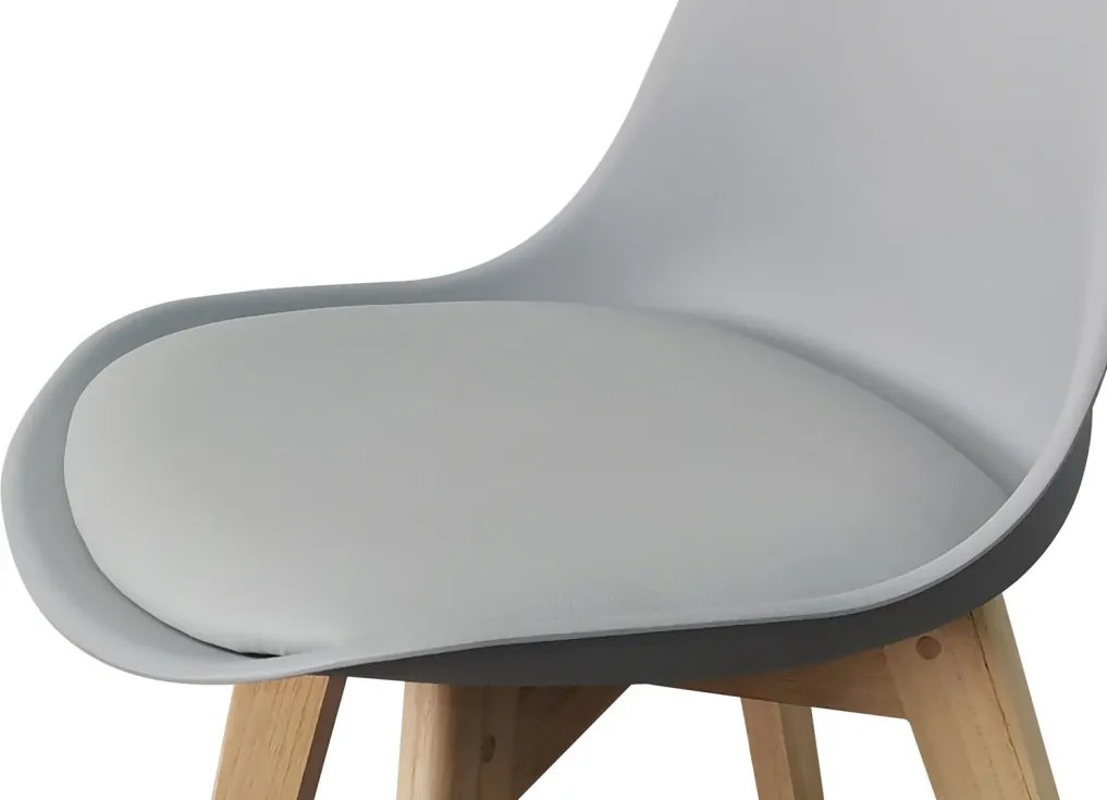 Jedálenská stolička Blake, šedá