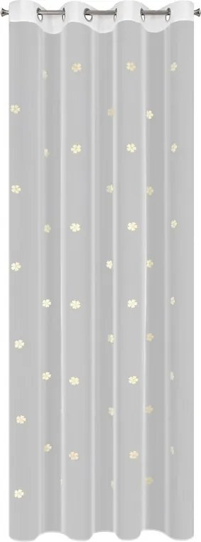 ZÁCLONA ELSA 140X250 CM BIELA