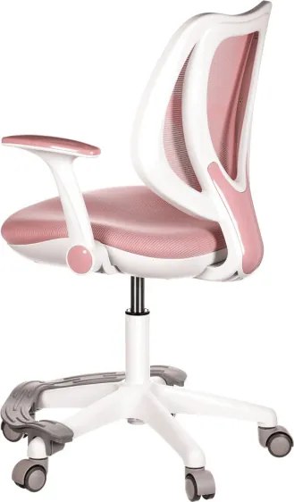 Detská otočná stolička ružová KA-C806 PINK