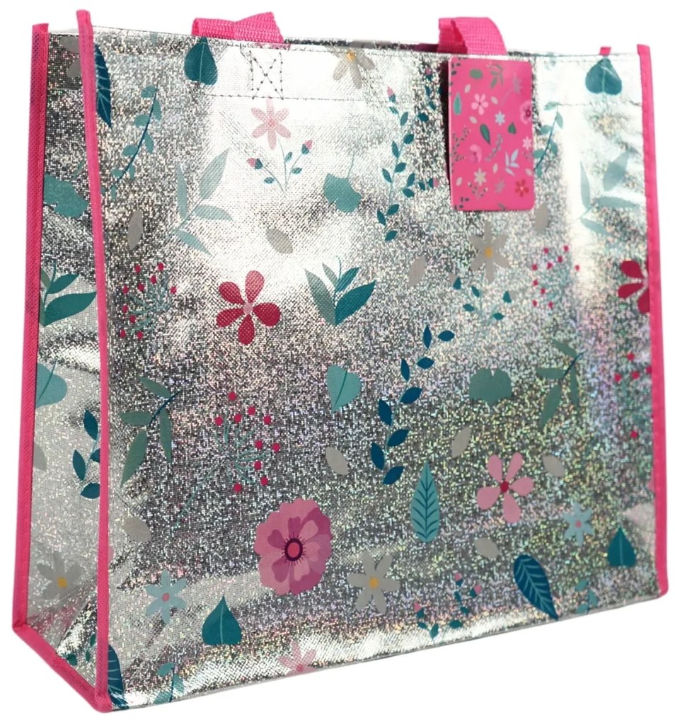 Nákupná taška SHOP & GO 37 cm - viac variantov Varianta: Glittera