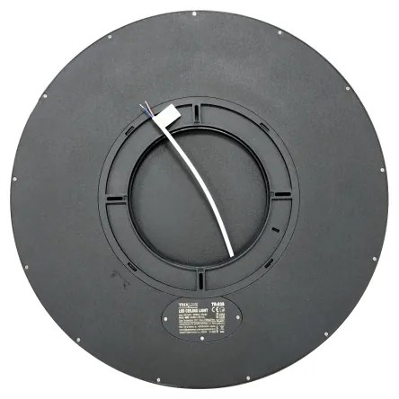 LED stropné svietidlo LED/40W/230V 3000/4000/6500K pr. 50 cm čierne