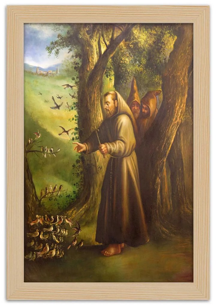 Gario Plagát Svätý František z Assisi Farba rámu: Bez rámu, Rozmery: 30 x 45 cm