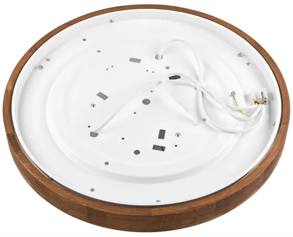 Brilagi - LED Stropné svietidlo CARVALHO SLIM 3xE27/60W/230V dub čerešňa pr. 47 cm