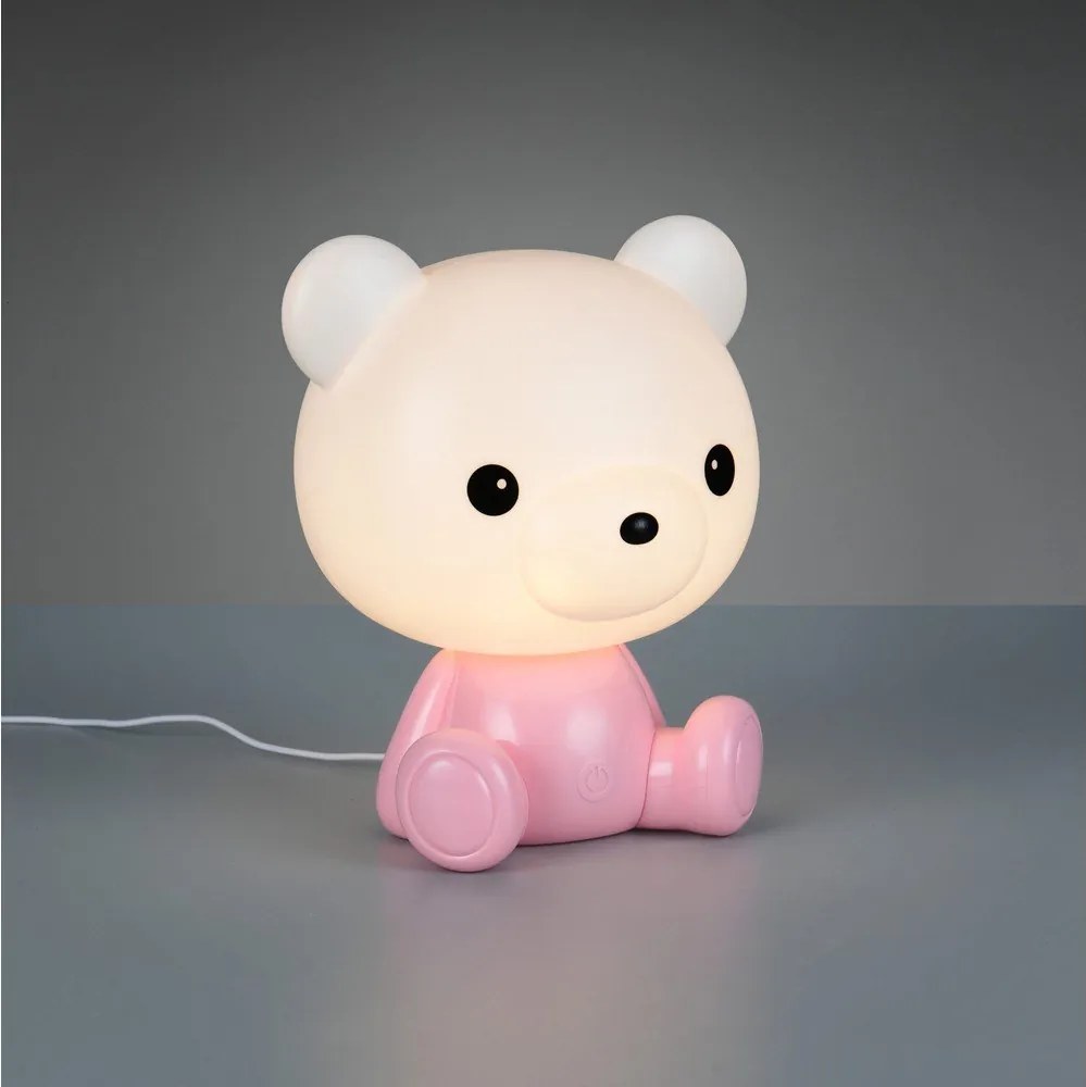 Ružová detská lampička Cutie – Reality