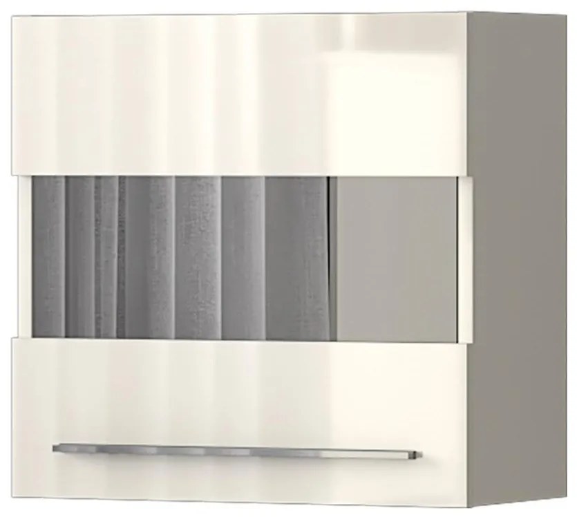 Závesná skrinka Piano VK60-1KS/PN-71/KA/71 lakované beige