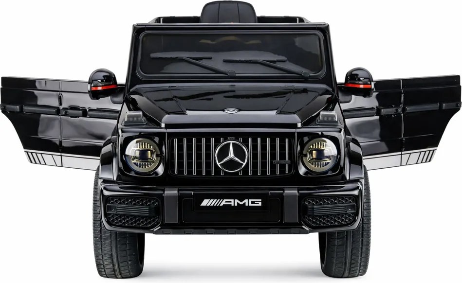 LEAN CARS Elektrické autíčko Mercedes AMG G 63 čierne lakované