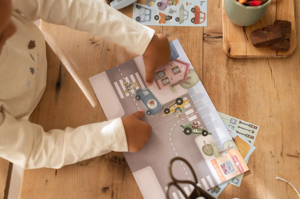 Knižka so samolepkami Doprava Jim