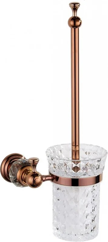 Mexen Estela WC kefa, zlatoružová - 7011550-60