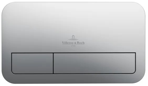 Villeroy & Boch 92249069 - Splachovacie tlačidlo VICONNECT matný chróm