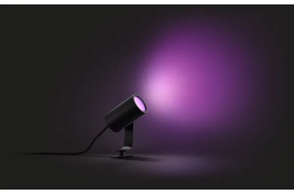 Philips 17428/30/P7 - LED RGB Vonkajšie bodové svietidlo Hue LILY LED/8W/230V IP65