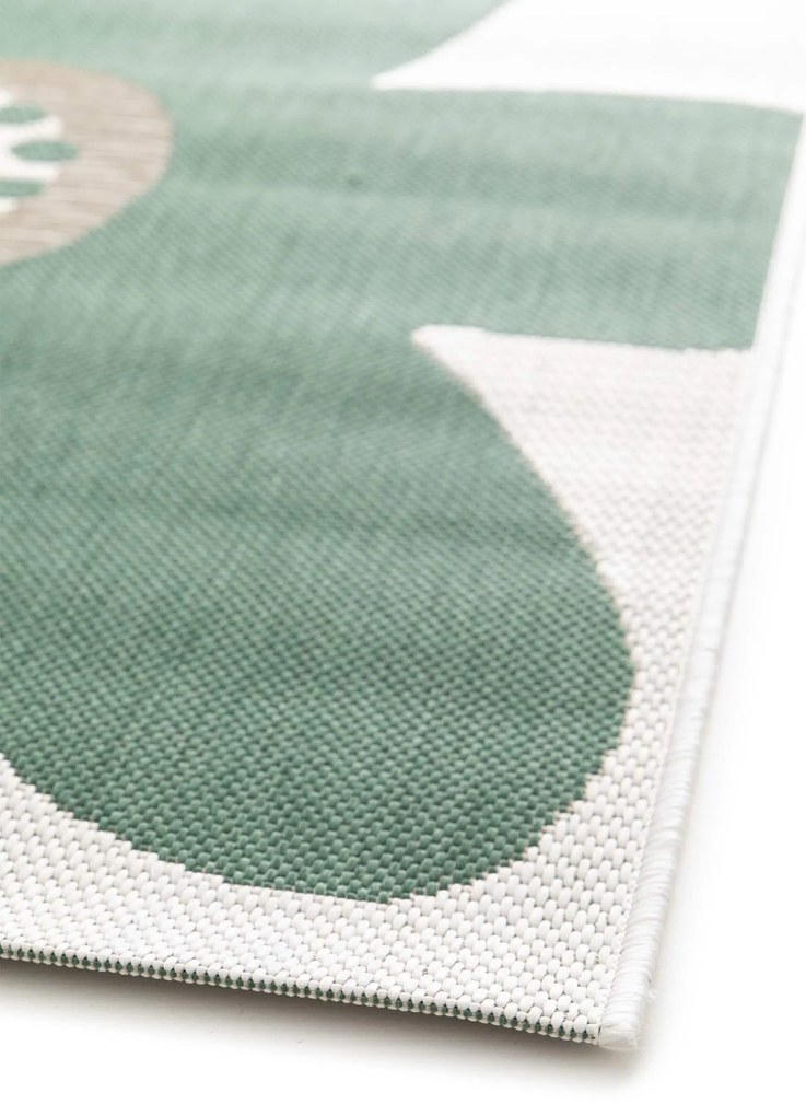 Kusový koberec Palma Natural 16823-460 - na von aj na doma, 120x170, zelená, chodba / predsieň, Balta