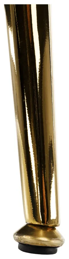 Lavica v štýle Art-deco, horčicová Velvet látka/gold chróm-zlatý, NOBLIN
