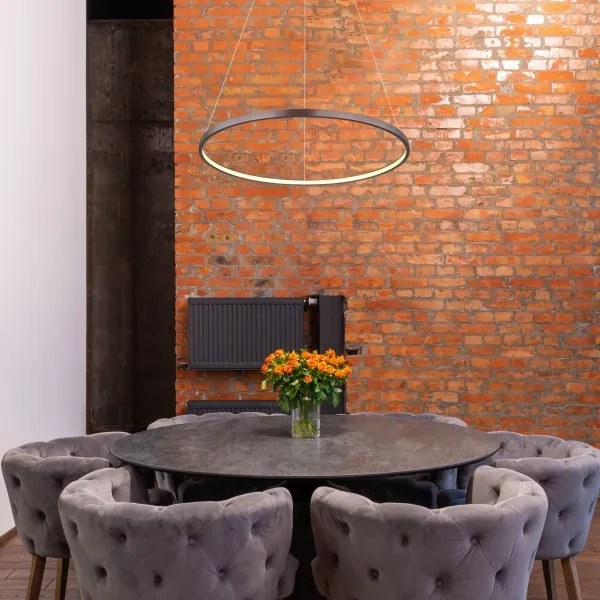 Globo 67192-29BR - LED Luster na lanku RALPH LED/29W/230V hnedá