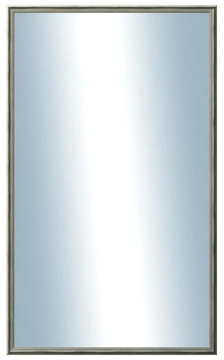 DANTIK - Zrkadlo v rámu, rozmer s rámom 60x100 cm z lišty Y-ka čierna linka (3125)