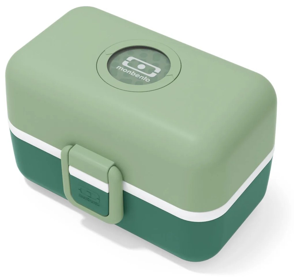 monbento Desiatový box Monbento Tresor Green Forest 750 ml