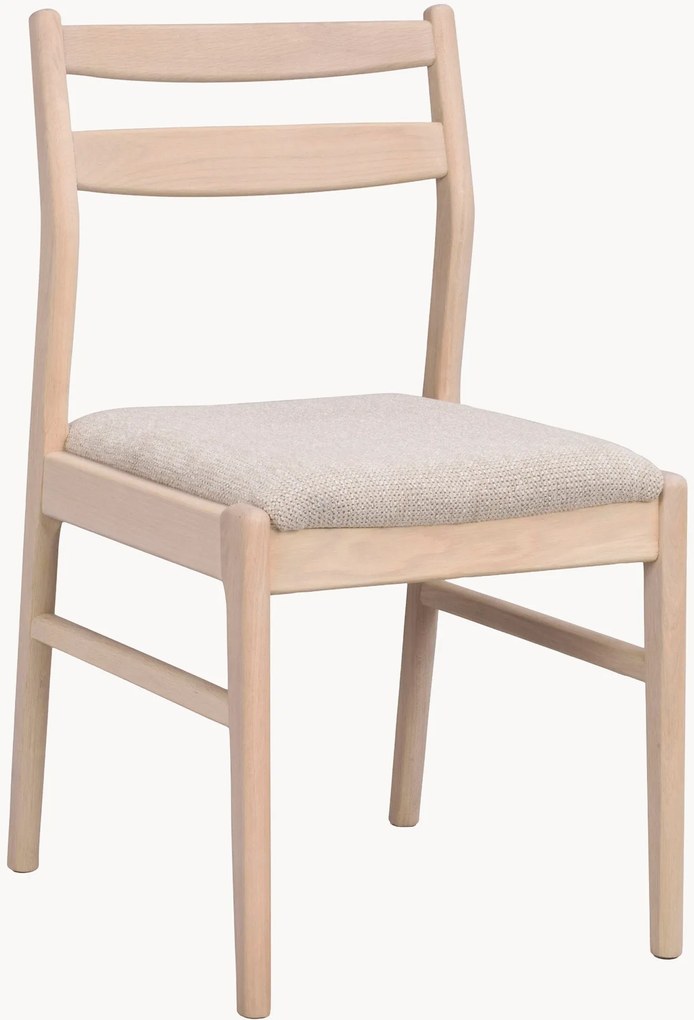 Jedálenské stoličky z dubového dreva Kerwin, 2 ks