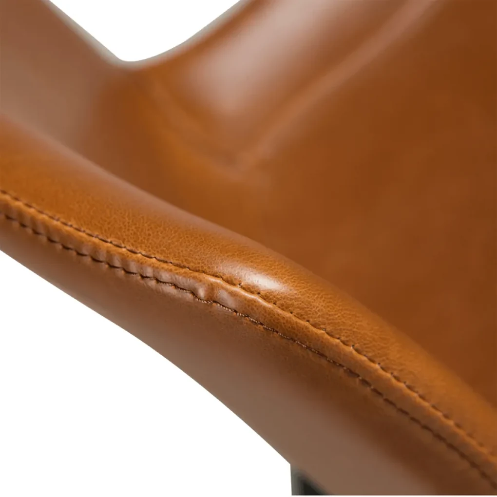 HYPE ČALÚNENÁ BAROVÁ STOLIČKA brown/black