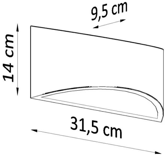 Sollux SL.0834 - Nástenné svietidlo VIXEN 1xG9/40W/230V