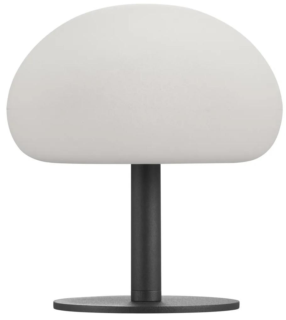 NORDLUX Nabíjateľná vonkajšia stolová lampa LED SPONGE, 4,8 W, teplá biela, 21,5 cm, biela