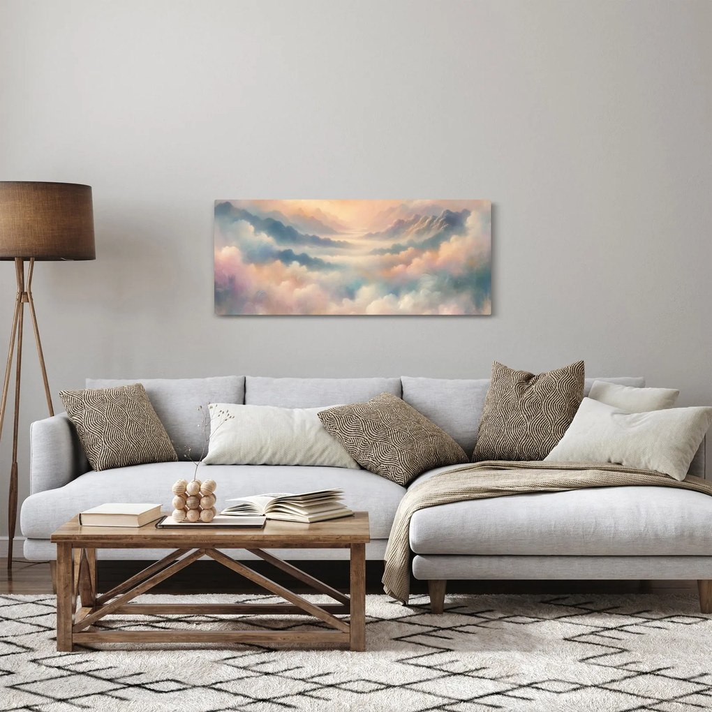 Obraz - Oblaky (120x50 cm)