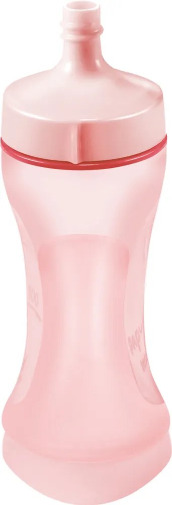 TESCOMA pružná fľaša PAPU PAPI 200 ml, s lyžičkou, ružová