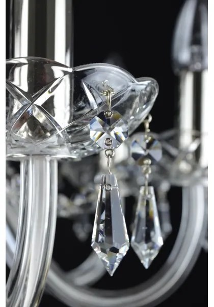 Wranovsky JWZ117082101 - Krištáľový luster na reťazi BONTON 8xE14/40W/230V