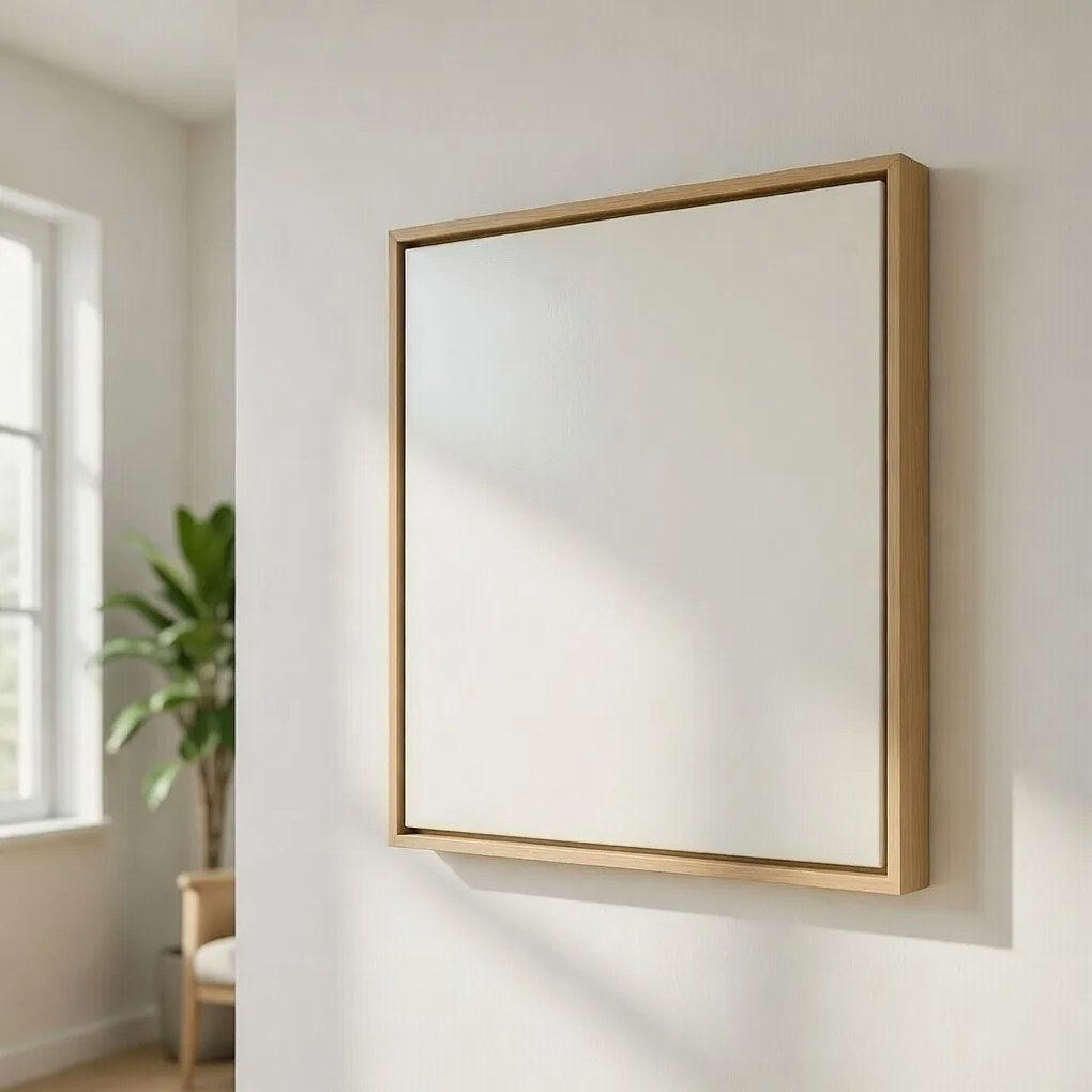 Toptabule.sk  Magnetická tabuľa AirBoard Premium Svetlosivá 50x50 cm
