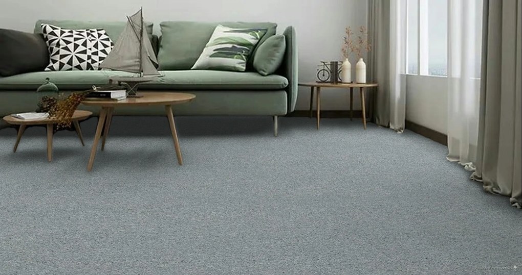 Lano, Metrážny koberec Sense 874, na mieru, šíře 4m,5m, šedá, ab (mriežka), chodba / predsieň