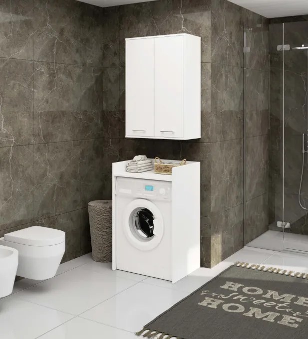 Kúpeľňová skrinka FIN H934 W64 2D biela