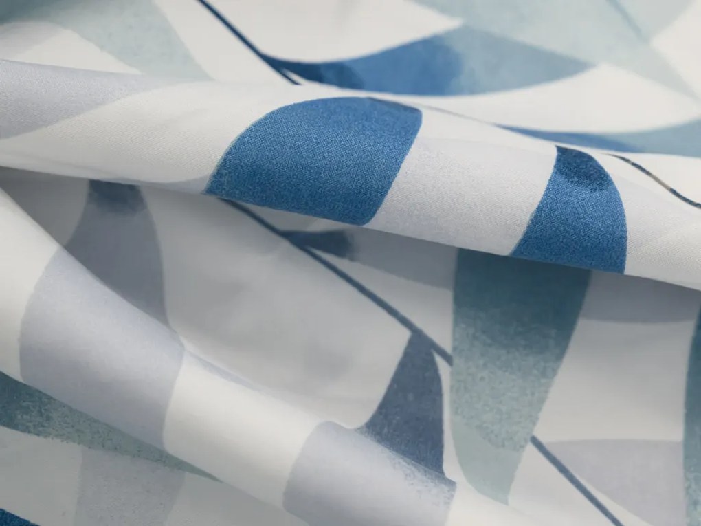 Obliečky z mikrovlákna KOVENDI modro-biele Rozmer obliečky: 70 x 90 cm | 140 x 200 cm