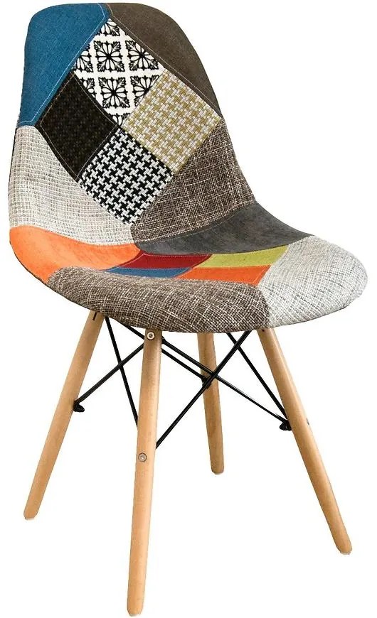 Stolička Palermo patchwork