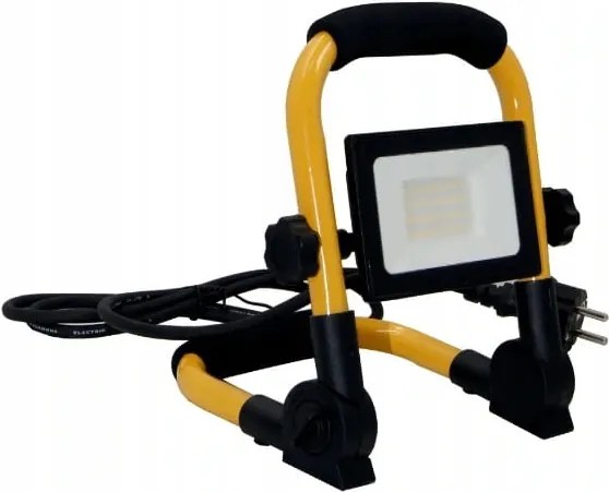 BERGE LED reflektor - EC79237 - 50W - neutrálna biela - so statívom a káblom