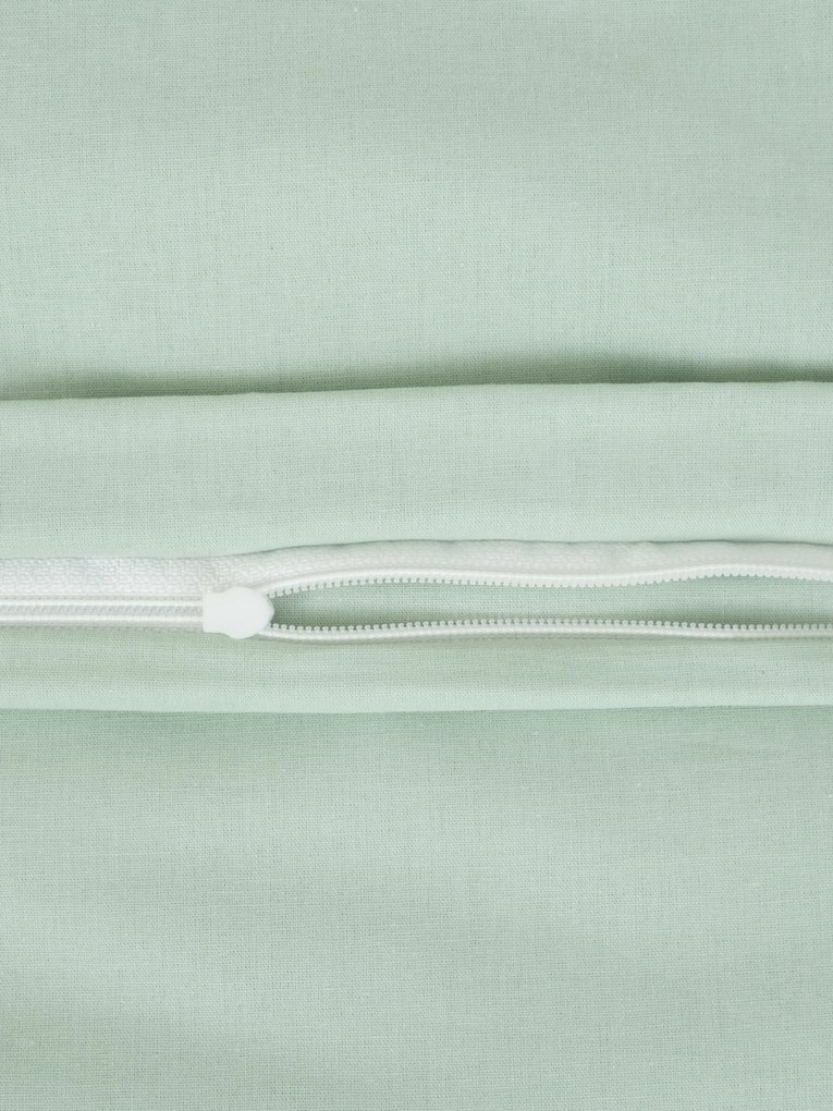 Bavlnená obliečka na vankúšik Renforcé 40 × 40 cm – Jasmine mätová