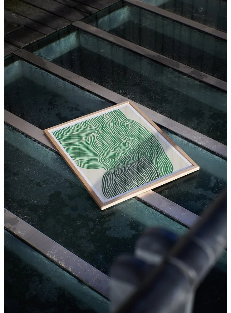 The Poster Club Plagát Green Ocean by Rebecca Hein 30x40