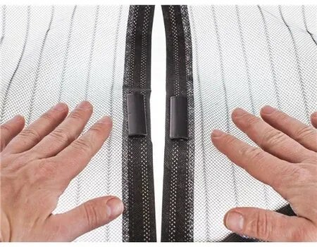 BRILANZ Sieť na dvere proti hmyzu - biela 100x210cm