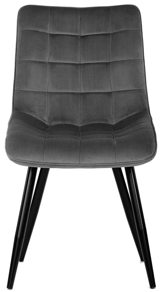 Súprava jedálenských stoličiek CT-384 GREY4, 4 ks