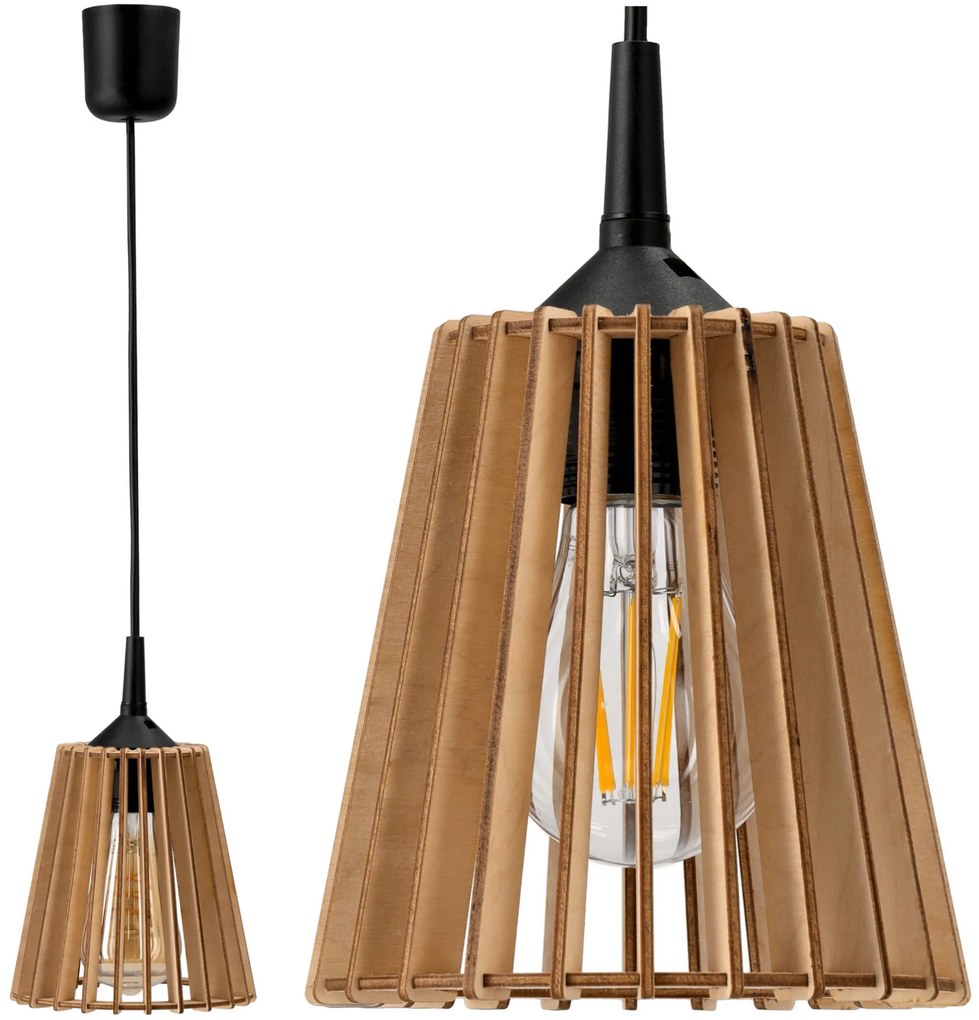 BERGE Závesná lampa 1xE27 - LUCA04