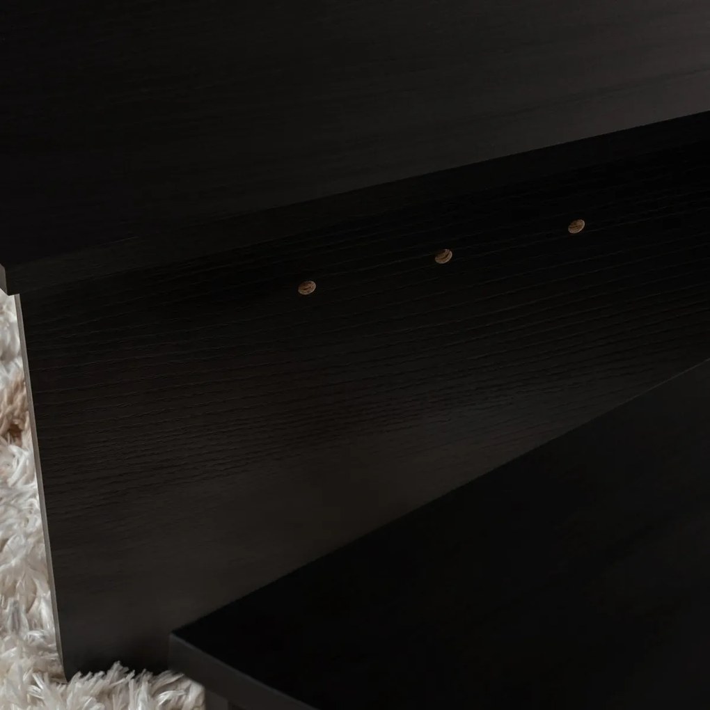 Konferenčný stolík Orion Wood Black