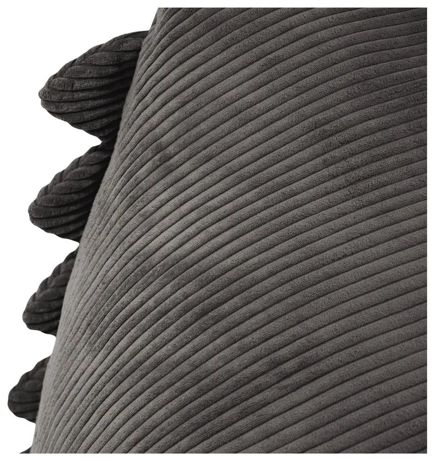 Čierny menčestrový detský sedací vak Snug 80 Dragon – SLOWDOWN