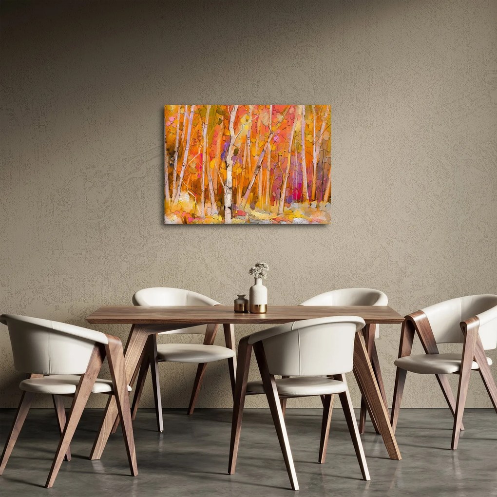 Obraz - Jesenný les (70x50 cm)