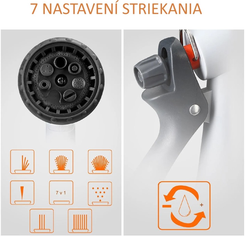 InternetovaZahrada Hadica s automatickým navijakom - 20 m