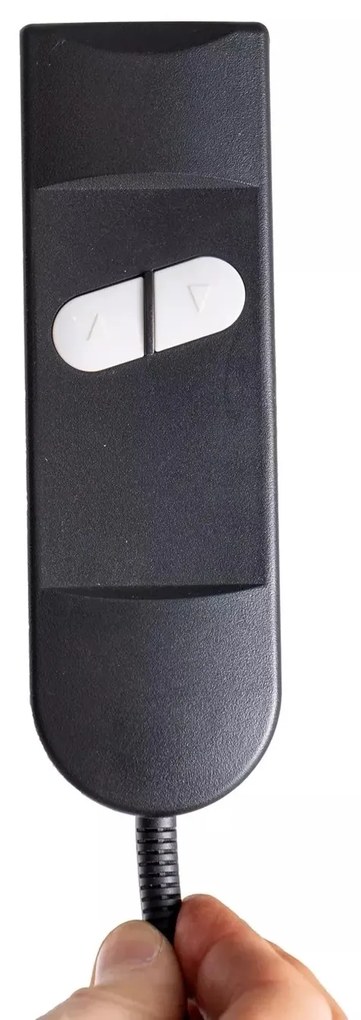 Elektrické polohovací křeslo Adonis Velvet šedé