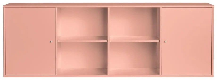 Ružová závesná komoda 176x61x42 cm Mistral – Hammel Furniture