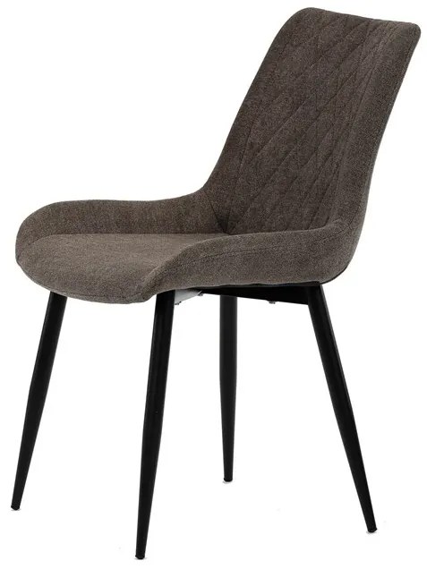 Autronic BONTEC Jedálenská stolička, hnedá, látka, DCL-218 BR2 Farba: Červená