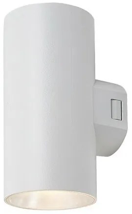Rabalux 77162 vonkajšie nástenné LED svietidlo Urfa, 18W, IP65, biela, 16 cm