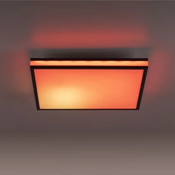 JUST LIGHT. 14110-18-LED RGBW Stmievateľné svietidlo MARIO BLACK LED/19,5W/230V+DO