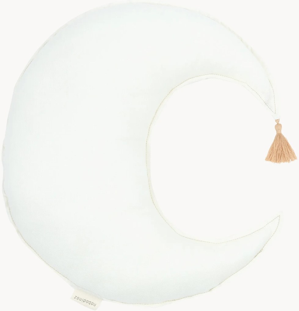 Detský vyšívaný ľanový vankúš L1N0