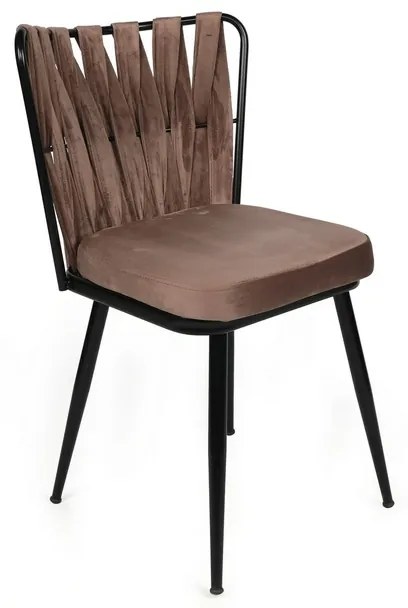 Sada jedálenských stoličiek Kusakli Light Brown, 4ks